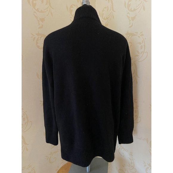 Vince 100% Cashmere Black Oversize Sweater Ladies XS - Picture 3 of 3